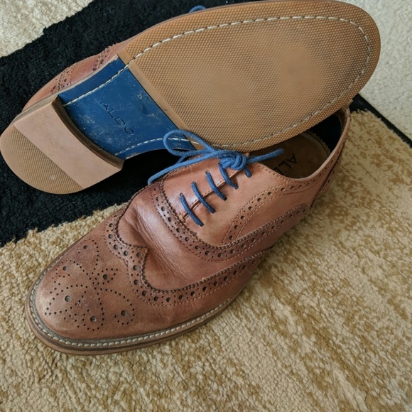 Aldo wingtip leather shoes - Picture 3 of 4